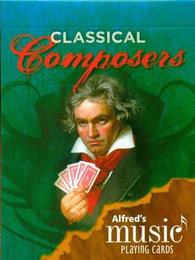 Alfred's Music Playing Cards: Classical Composers