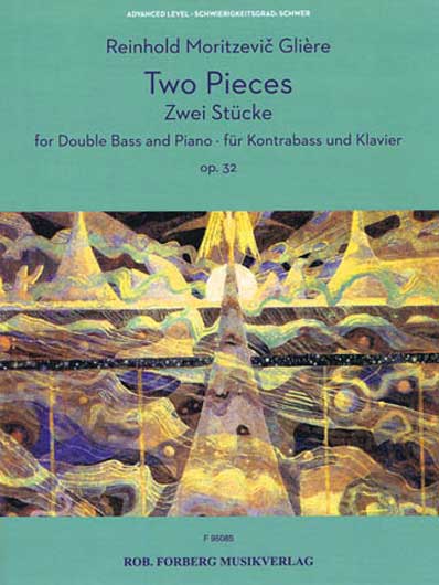Two Pieces, Op. 9 for Double Bass and Piano