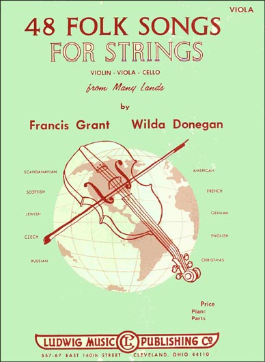 48 Folk Songs from Many Lands - Viola