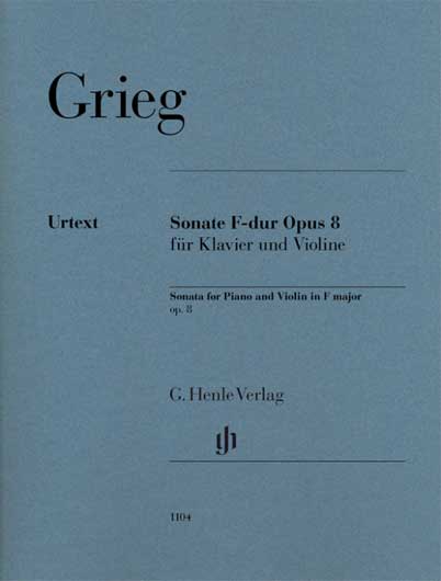 Grieg - Violin Sonata No. 1 in F Major, Op. 8 (HEN)