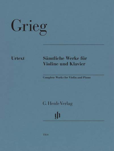 Grieg - Complete Works for Violin and Piano (HEN)