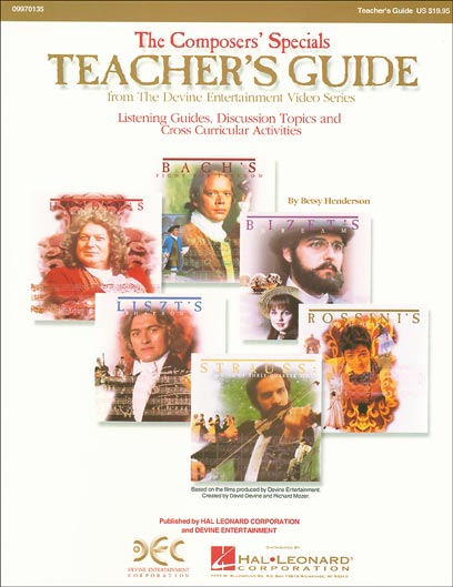 The Composer's Specials Teacher's Guide