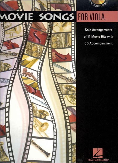 Movie Songs for Viola/CD