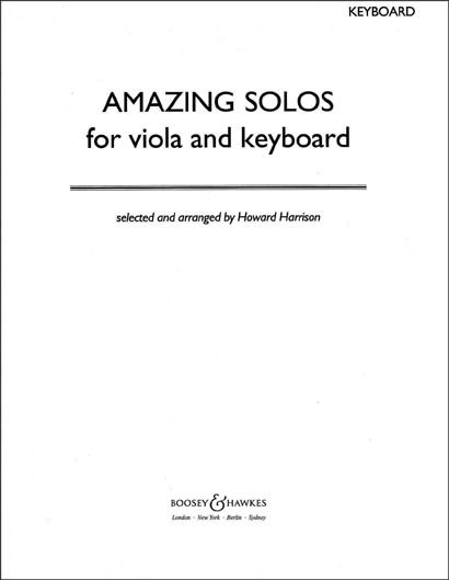 Amazing Solos for viola and keyboard