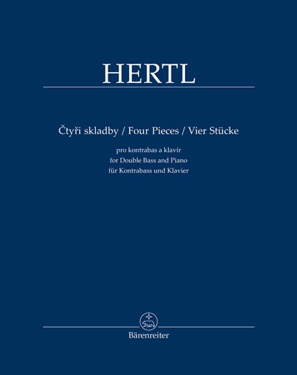 Hertl - Four Pieces For Double Bass and Piano