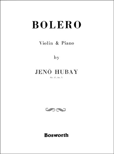 Bolero Op.51 No.3