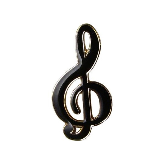 Treble Clef Pin