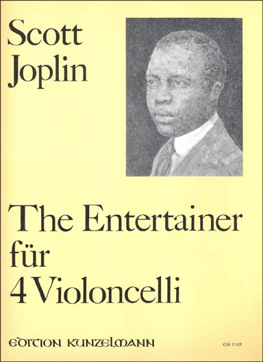 Joplin - The Entertainer for 4 Cellos