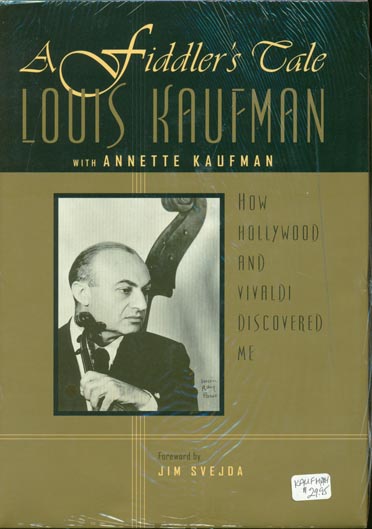 A Fiddler's Tale, How Hollywood and Vivaldi Discovered Me Bk/CD