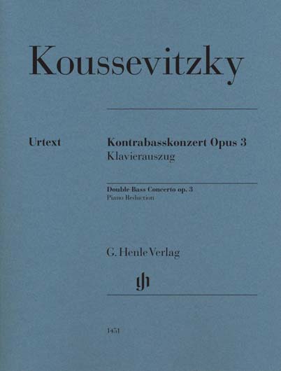 Koussevitzky - Double Bass Concerto Op. 3 (HEN)