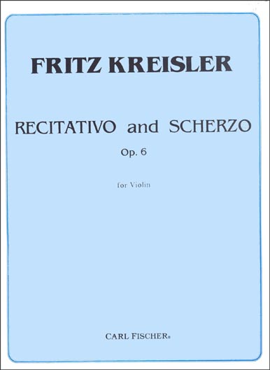 Recitativo And Scherzo for Violin and Piano