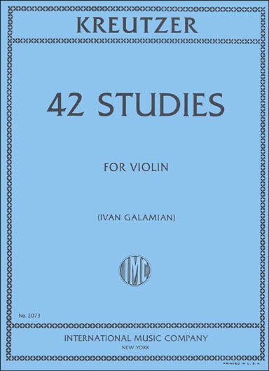 Kreutzer - 42 Etudes for Violin