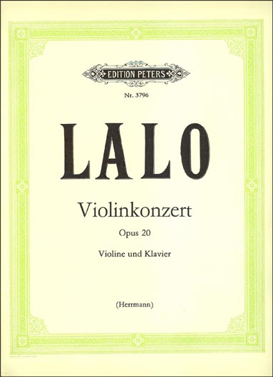Lalo - Violin Concerto in F major, Op. 20 (PET)