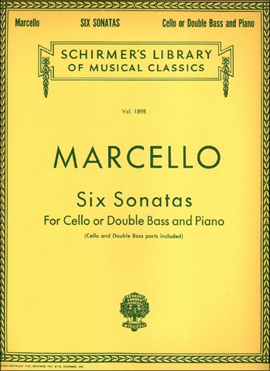 Six Sonatas for Cello or Double Bass and Piano