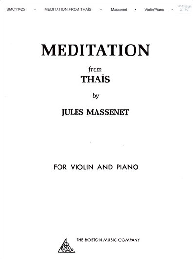 Massenet - Meditation from Thaïs for Violin and Piano (BOS)