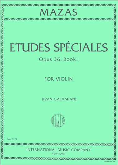 Etudes Spéciales Op.36 Book I