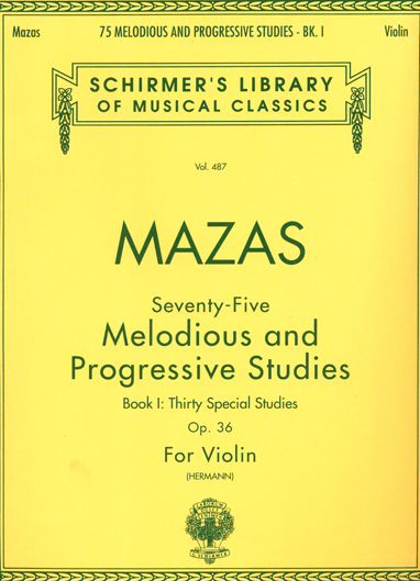 Seventy-Five Melodious and Progressive Studies Op.36 Book I