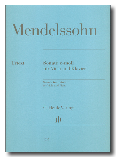 Mendelssohn - Viola Sonata in C minor (HEN)