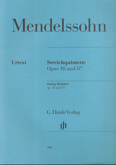 Mendelssohn - String Quintets Op. 18, 87 (HEN)