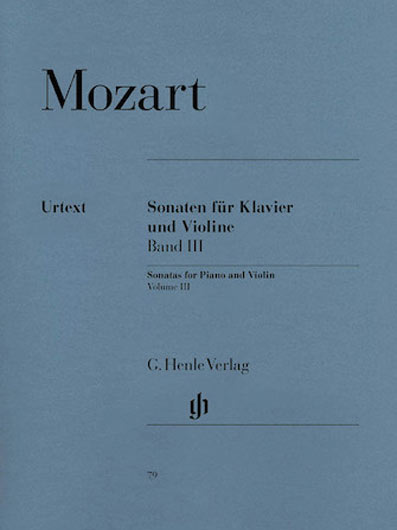 Mozart - Violin Sonatas, Vol. 3 (HEN)