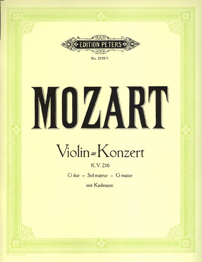 Mozart - Violin Concerto No. 3 in G major, K. 216 (Flesch)