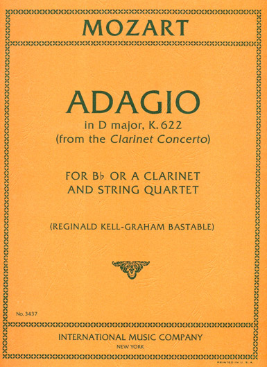 Mozart - Adagio in D major, K. 622 (INT)