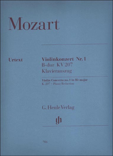 Mozart - Violin Concerto No. 1 in B flat major K.207 - HEN