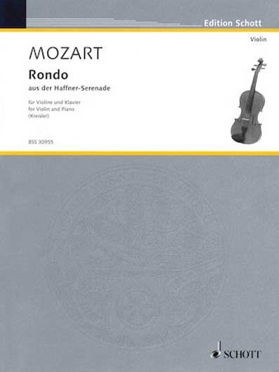 Mozart - Rondo from Haffner Serenade K. 250 (SCHOTT)