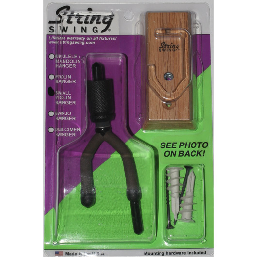 String Swing Violin Hanger - Small - Oak