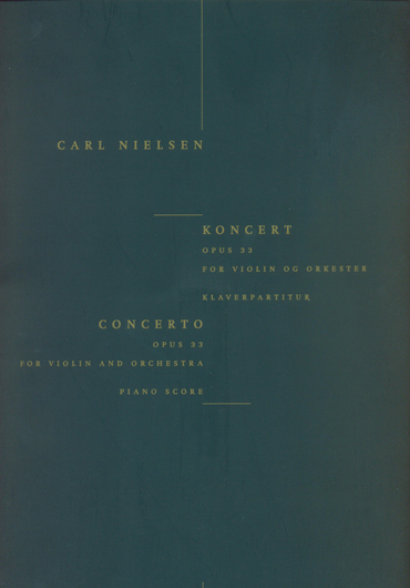 Concerto for Violin and Orchestra, op. 33