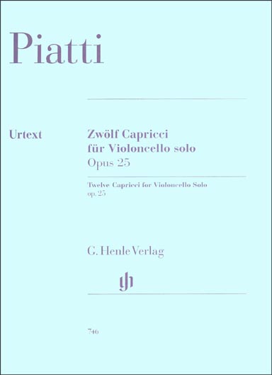 Twelve Capricci for Violoncello Solo, Op. 25