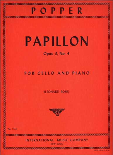 Popper - Papillon Op.3 No.4