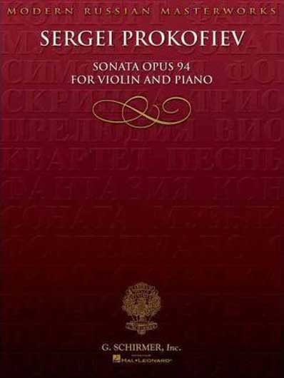Prokofiev - Sonata for Violin &amp; Piano in  D major Op. 94a (SCHI)