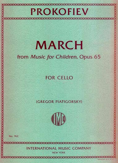 Prokofiev - March from Music for Children, Op. 65 (INT)