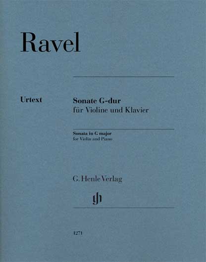 Ravel - Sonata for Violin and Piano in G major (HEN)