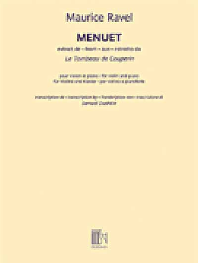 Ravel - Menuet from Le Tombeau de Couperin (DUR)