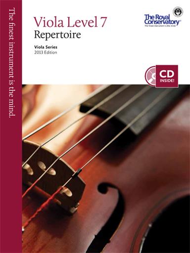 Viola Series- Viola Level 7 Repertoire (Book and CD)