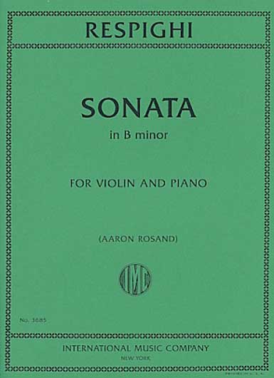 Sonata in B minor for Violin and Piano