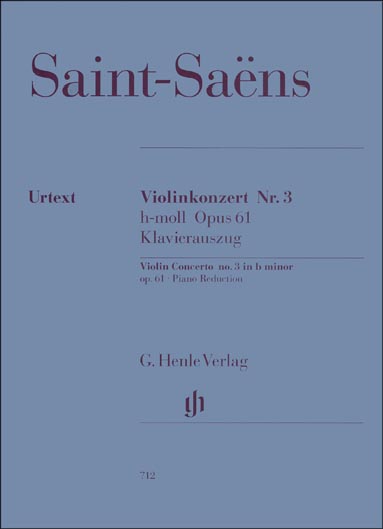 Saint-Saëns - Violin Concerto No. 3 in B minor, Op. 61 (HEN)