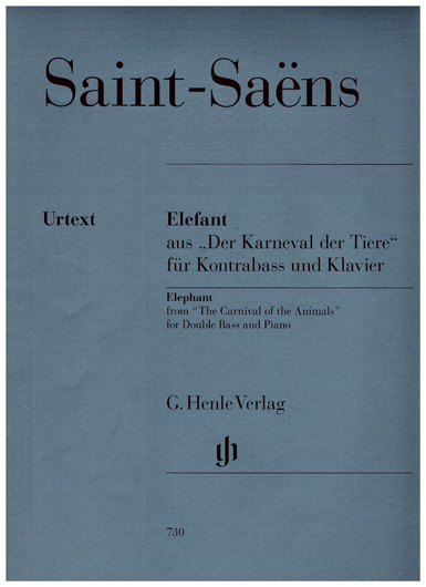 Saint-Saëns - Elephant for Bass and Piano (HEN)