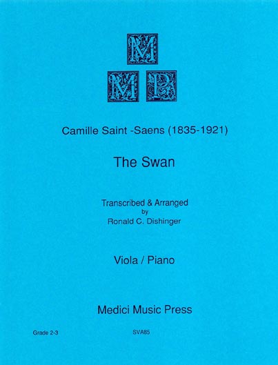 Saint-Saëns - The Swan for Viola and Piano (MEDICI)