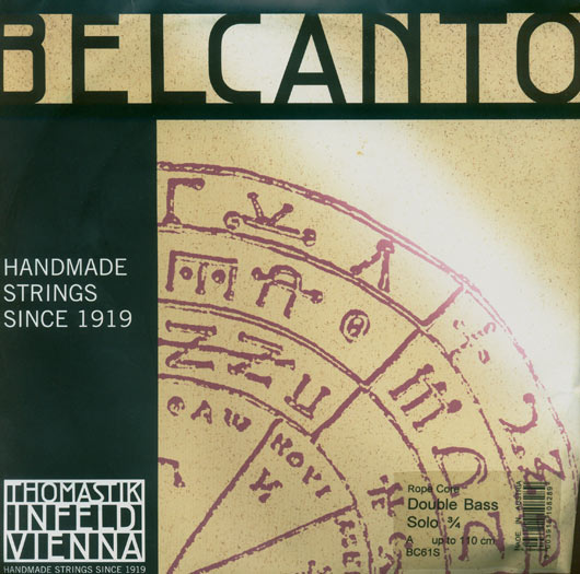 Belcanto Double Bass String A Solo Tuning - medium