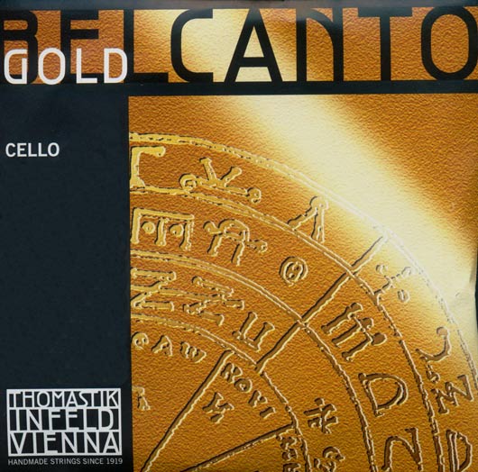Belcanto Gold Cello D String - medium - 4/4