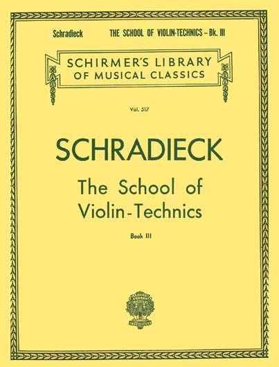 The School of Violin Technics - Book 3