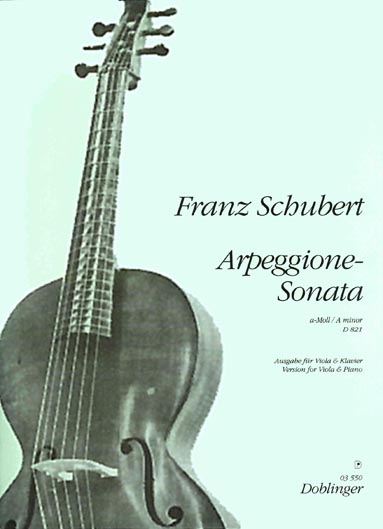 Schubert - Arpeggione Sonata, D.821 (DOB)