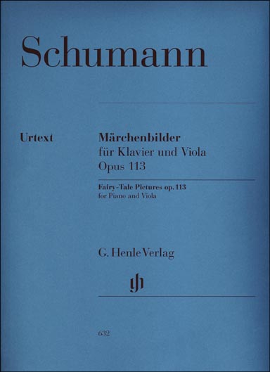 Schumann - Fairy Tales, Op. 113 for Viola and Piano (HEN)
