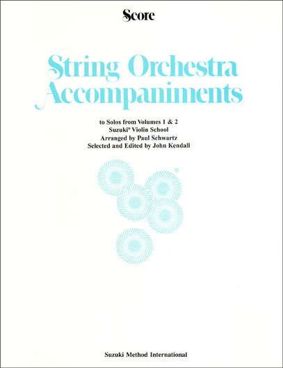 String Orchestra Accompaniments  - Score