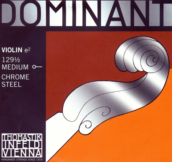 Dominant Violin Steel E String - medium - 1/2