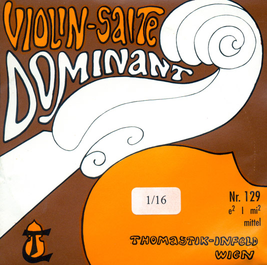 Dominant Violin Steel E String - medium - 1/16