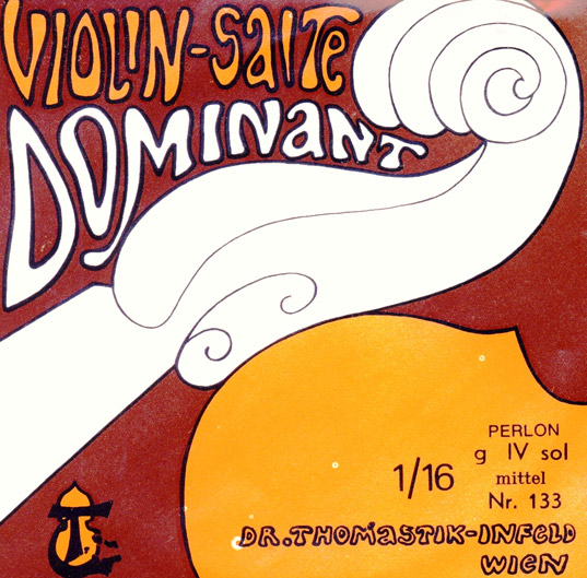Dominant Violin G String - medium - 1/16